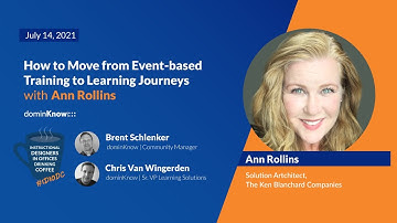 From Event-based Training to Learning Journeys with Ann Rollins- IDIODC Ep #157