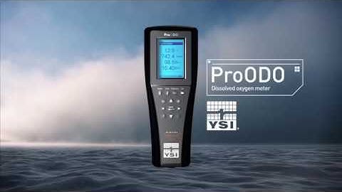 YSI ProODO Optical Dissolved Oxygen Meter (Subtitulos en Espanol)