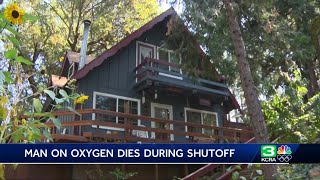 El Dorado County man dies during PG&E safety shutoffs