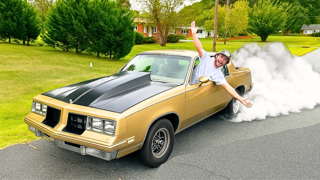 Этот Oldsmobile Cutlass просто бомба!