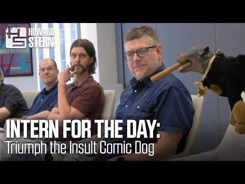 Thumbnail for Triumph the Insult Comic Dog Interns at the Stern Show for a Day