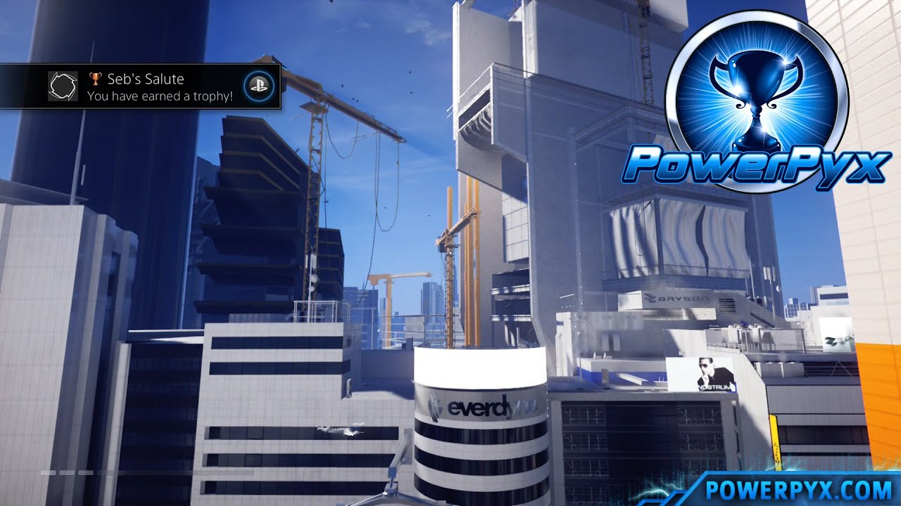 Mirror's Edge Catalyst Trophy Guide & Road Map
