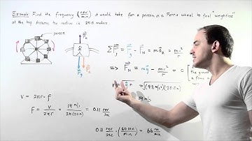Uniform Circular Motion Example # 1