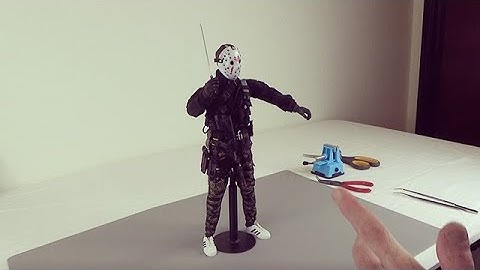 Sully Talks Kitbashes with a 1/6 scale Custom Division Jason Voorhees Action Figure