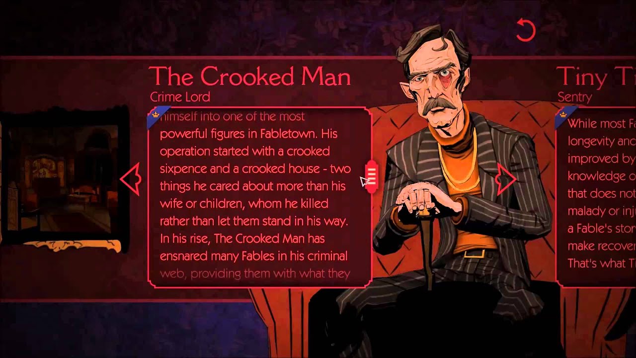 The Wolf Among Us Book Of Fables The Crooked Man Youtube