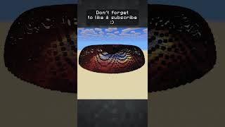 Satisfying Minecraft Sand Art #32 (Helix Nebula)