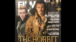 Film Ink Movie Magazine - The Hobbit Battle Of The Five Armies - Bard Tauriel Cover - 2014