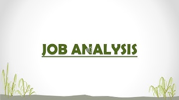 Part -  3| CH - 3 | JOB ANALYSIS | For BCom (P and H), NCWEB, SOL students.