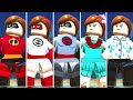 All Elastigirl Costumes in LEGO The Incredibles (DLC Included)