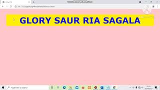 Lanjutan IV pemrograman web HTML.(CSS, Inline css, Internal css, Eksternal css)