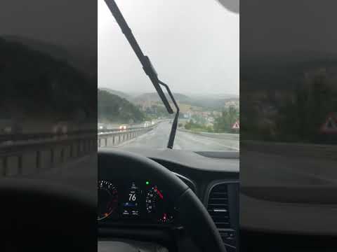 izmir-Manisa yolu yağmurlu bir gün. #megane #