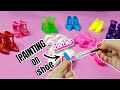 Painting on  BARBIE Shoes 👠😱*READ DESCRIPTION* 🤯💕| M ART VASION