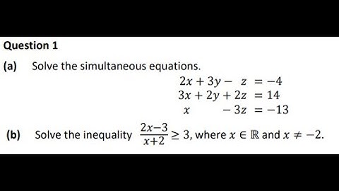 Q1 Solutions for Leaving Cert higher Paper 1 2018
