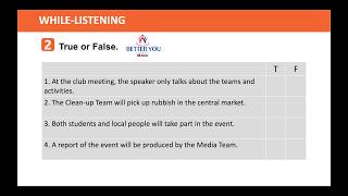 GLOBAL SUCCESS 10-UNIT 2 LISTENING-TRACK 14-15