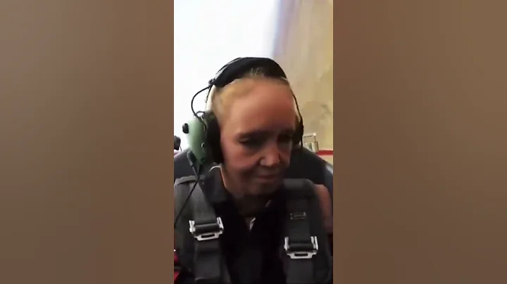 G-Force transforms woman’s face to a 60-year old’s and back in seconds! 😳😱 #shorts #learn #creepy