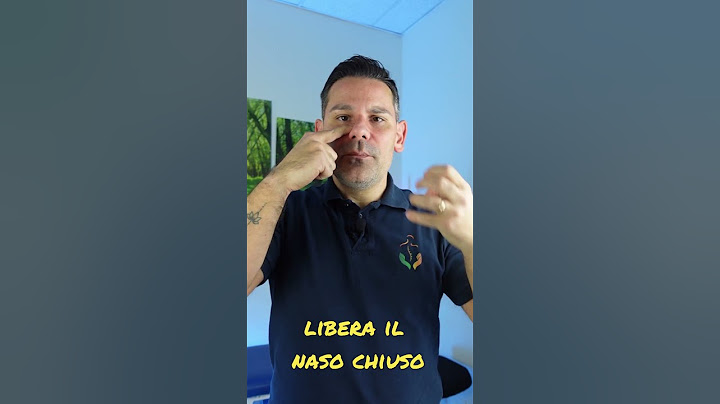 Libera il naso chiuso  #nasochiuso