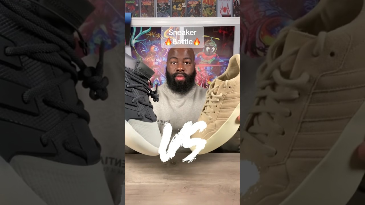 Adidas Fear of God Athletics I Basketball Carbon Sesame VS Adidas FOG Athletics ‘86 Lo Clay 