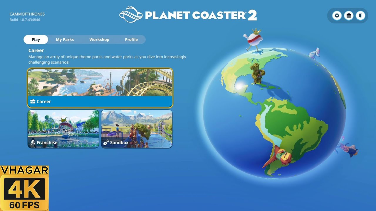 Planet Coaster 2 | Main Menu Music