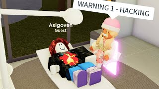 Flinging Roleplayers At A Roblox Dentist