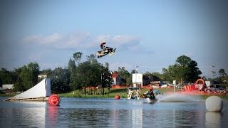 Snowmobile Water Jumps- Grantsburg 2011- Entice Action Short 02