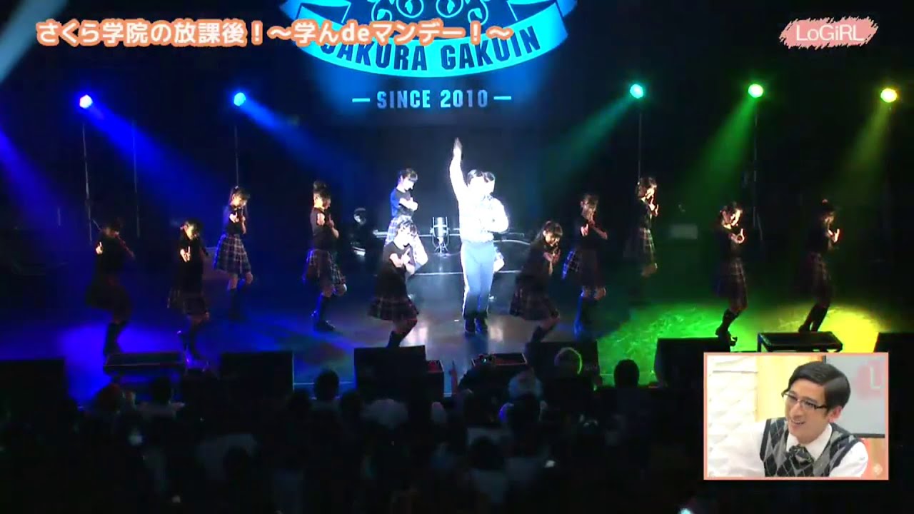Sakura Gakuin - Mori-sensei ACTUALLY Dancing with the Girls on Stage! + Birthday Surprise (ENG Subs)