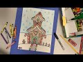 How to Draw a Gingerbread House! 🍭