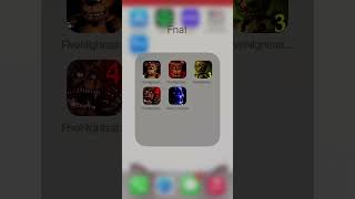 All fnaf games on iPhone freely! #fnaf #fivenightsatfreddys #fyp #viral #viralshorts screenshot 4