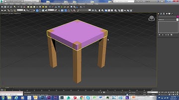 3Ds max 2016 - Simple Furniture Tutorial