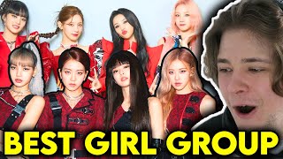 NON KPOP Fan Reacts to Top 10 Most Viewed KPOP Girl Group Music Videos (20102022)