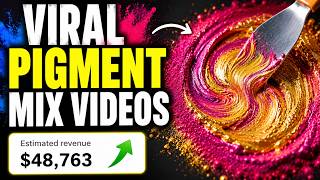 Cara Membuat Video Pigmen Campuran yang Viral dan Menenangkan dengan AI (Tutorial Lengkap) screenshot 1