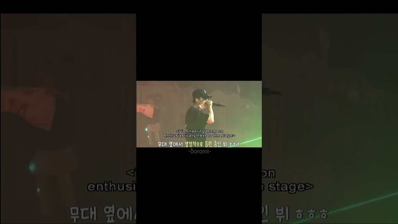 Taehyung being Joon’s greatest fan!❤️-MOTS ON:E DVD 