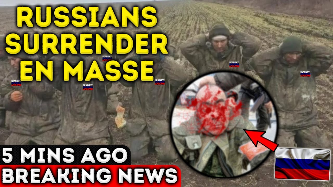 Kremlin on Alarm: Russian Soldiers Surrendered en masse