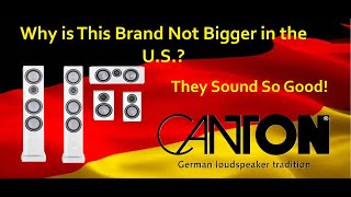 Why is this not a household name Brand? Canton Vento Series Review German HiFi Precision  Audio! Profile
