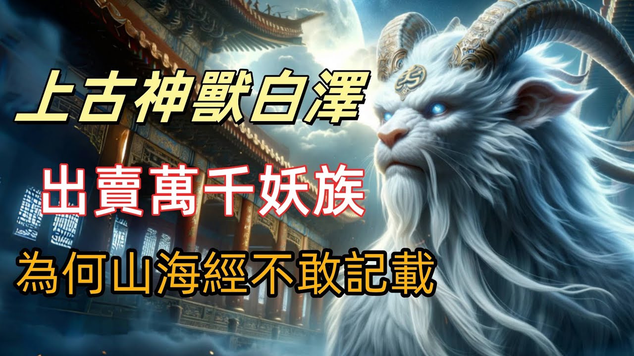 唯一被《山海經》除名的神獸白澤,出賣萬千妖族,幫助黃帝成仙,為何最終被害身亡? | 看起來人畜無害的神獸白澤,為何讓眾妖怪聞風喪膽,又為何被 ...