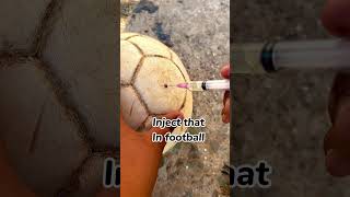 How to remove a football ⚽️ puncture (without breaking the skin)#shorts #football screenshot 3