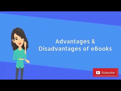 Video: E-books: Pros And Cons