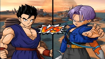 DBZ Budokai Tenkaichi 3 - Gohan VS Future Trunks
