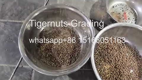 Bean grading machine/Tigernuts Grading Machine/Tigernuts screen sieving machine