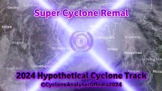 Cyclone Remal Hypothetical Track | The Track Of Hypothetical Cyclone Remal (2024)