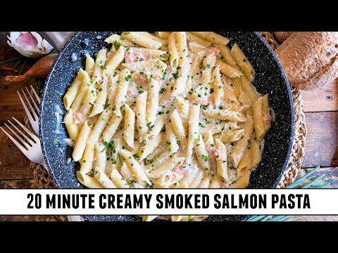 Creamy One-Pan Smoked Salmon Pasta | Quick & Easy 20 Minute Recipe