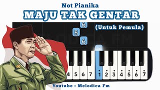 Maju Tak Gentar | Not Pianika + MIDI
