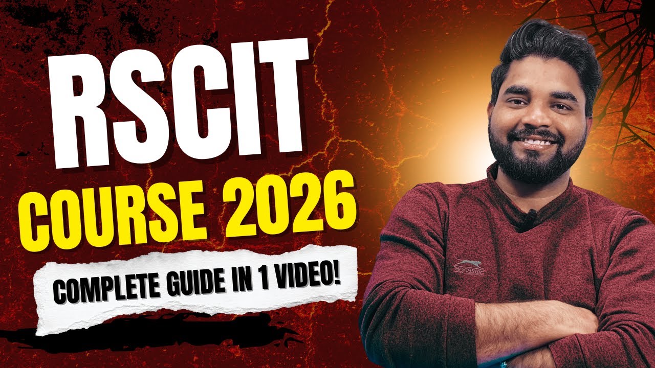 RSCIT Course 2026 | Syllabus, Exam Pattern, Fees, Certificate | RSCIT पूरी जानकारी हिंदी में