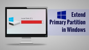 Extend Primary Partition in Windows Without Third-party Software