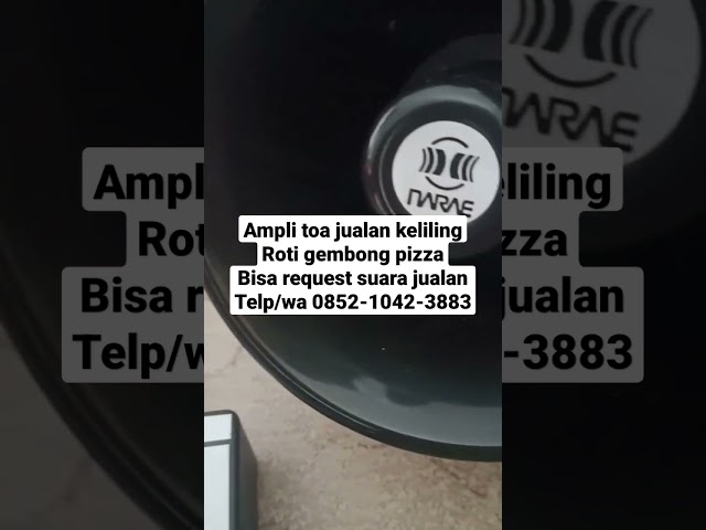 Ampli toa jualan keliling roti gembong pizza, Telp/wa 0852-1042-3883 class=