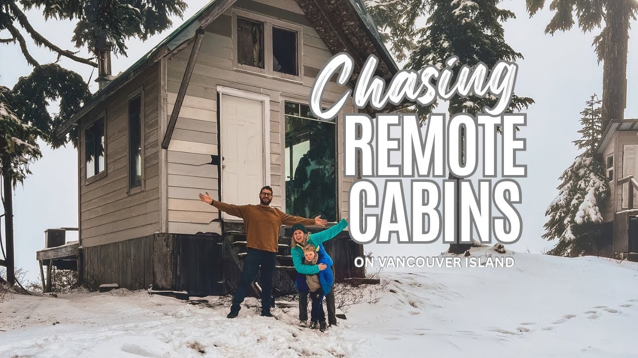 Chasing Remote Winter Cabins Across Vancouver Island 🌲 🌧️ 🥾 