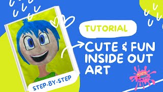 How To Paint Cute & Fun INSIDE OUT Art