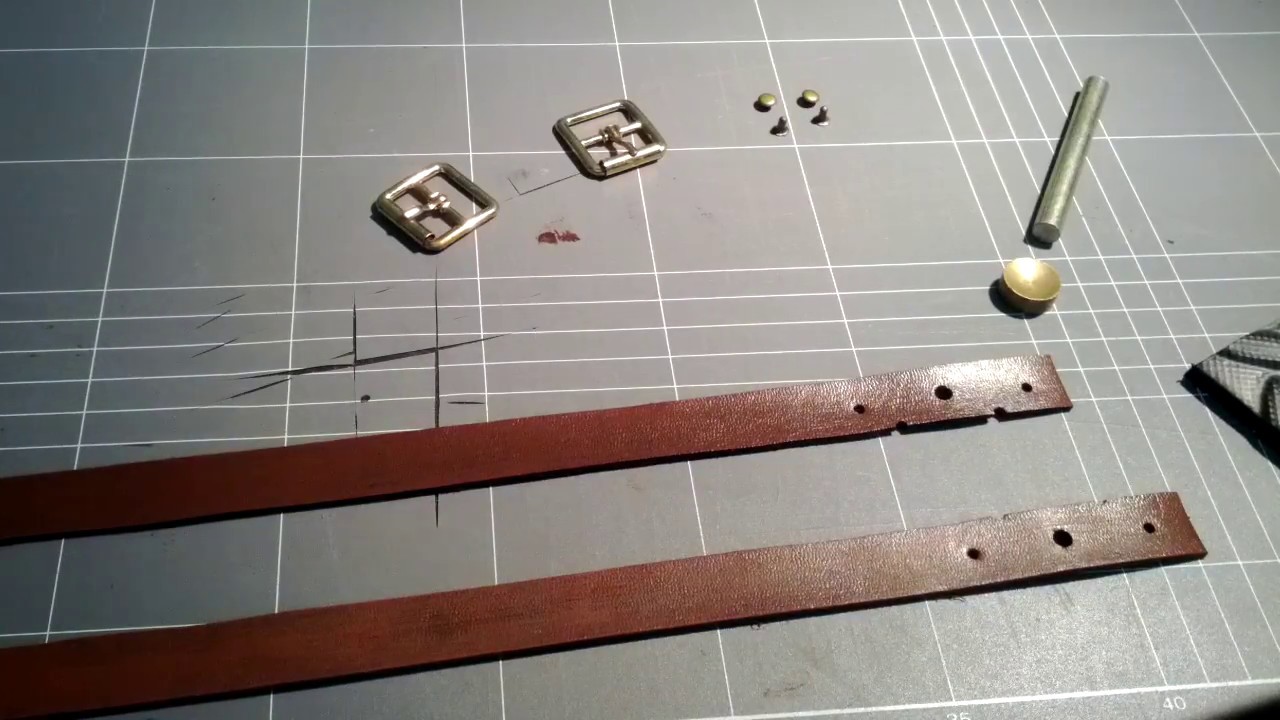 How to add buckles to straps using Rapid Rivets YouTube