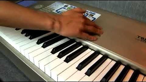 Sampling Record on a Korg Triton Studio Keyboard