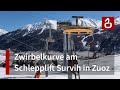 Tücken einer Zwirbelkurve - Der Schlepplift Survih (Zuoz)