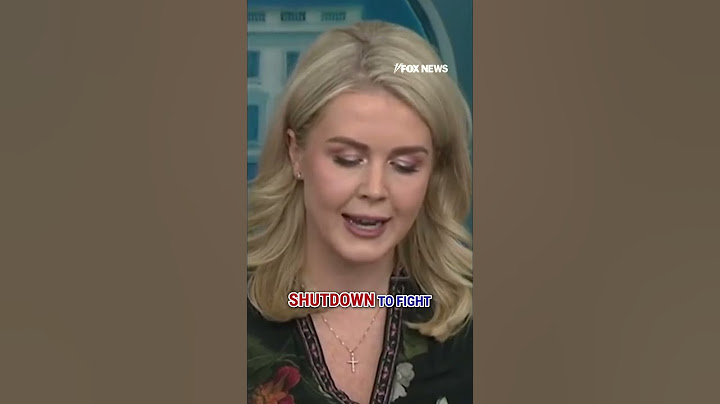 Leavitt: This is a TOTAL DISGRACE! #shorts #trump #politics #usnews thumbnail